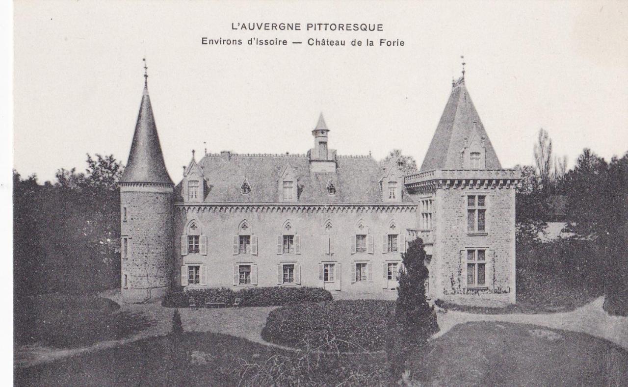 Chateau De La Forie Saint-Etienne-sur-Usson Zewnętrze zdjęcie